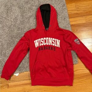 Wisconsin Badgers Red Hoodie